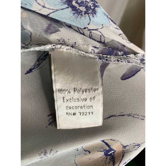 Lauren Conrad Women's Tunic Top, Size Large, Long Sleeve with Lace - Picture 8 of 8